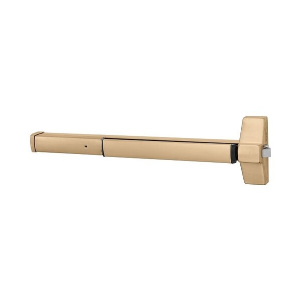 Rim Exit Device, Fire Rated, 612 Satin Bronze, 36, SNB